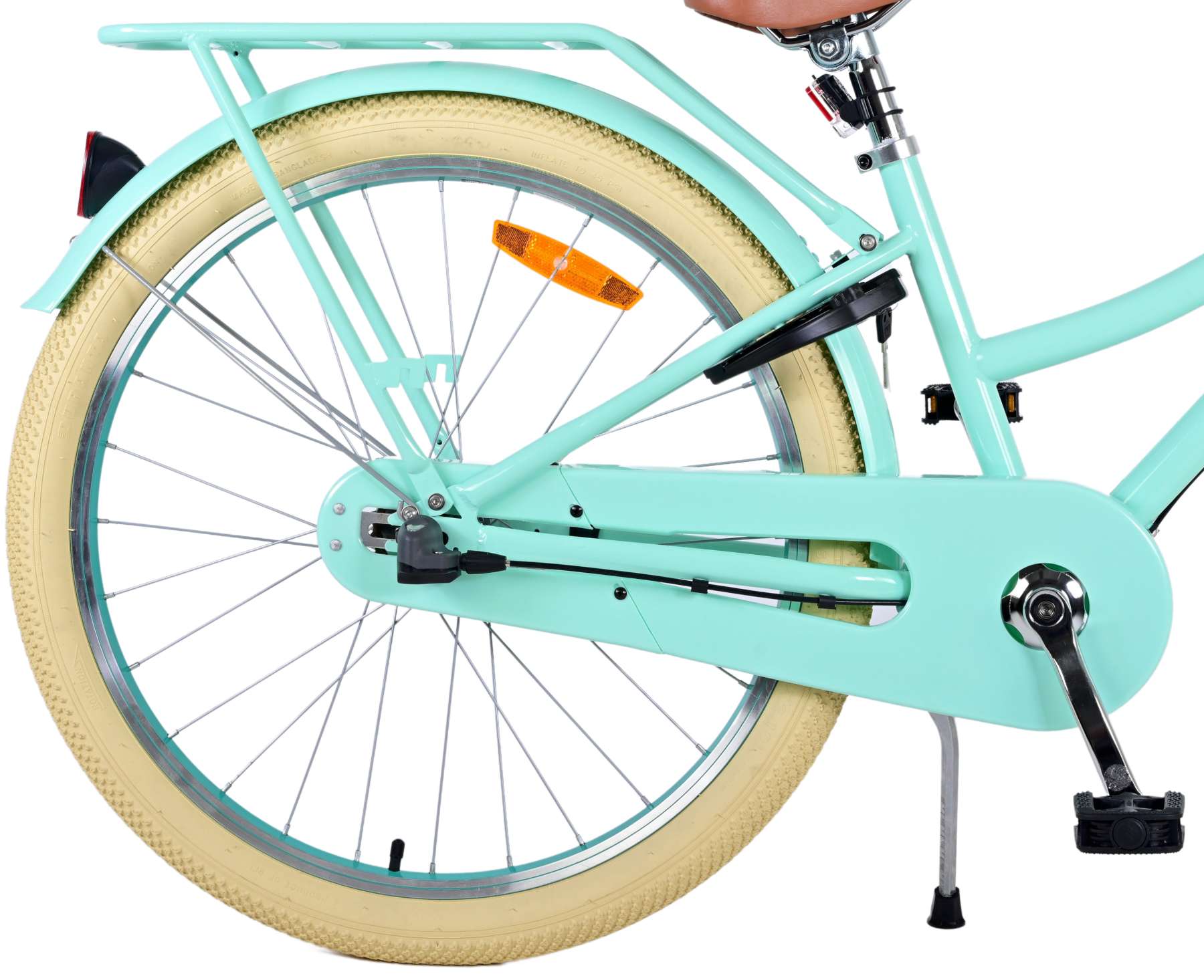 TPFSports Excellent Kinderfahrrad - Mädchen - 24 Zoll - 3 Gänge - Rücktritt + Handbremse - Schwarz