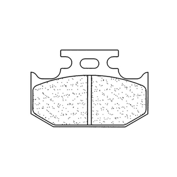 Cl brakes - Plaquettes de frein Quad métal fritté - 2923ATV1