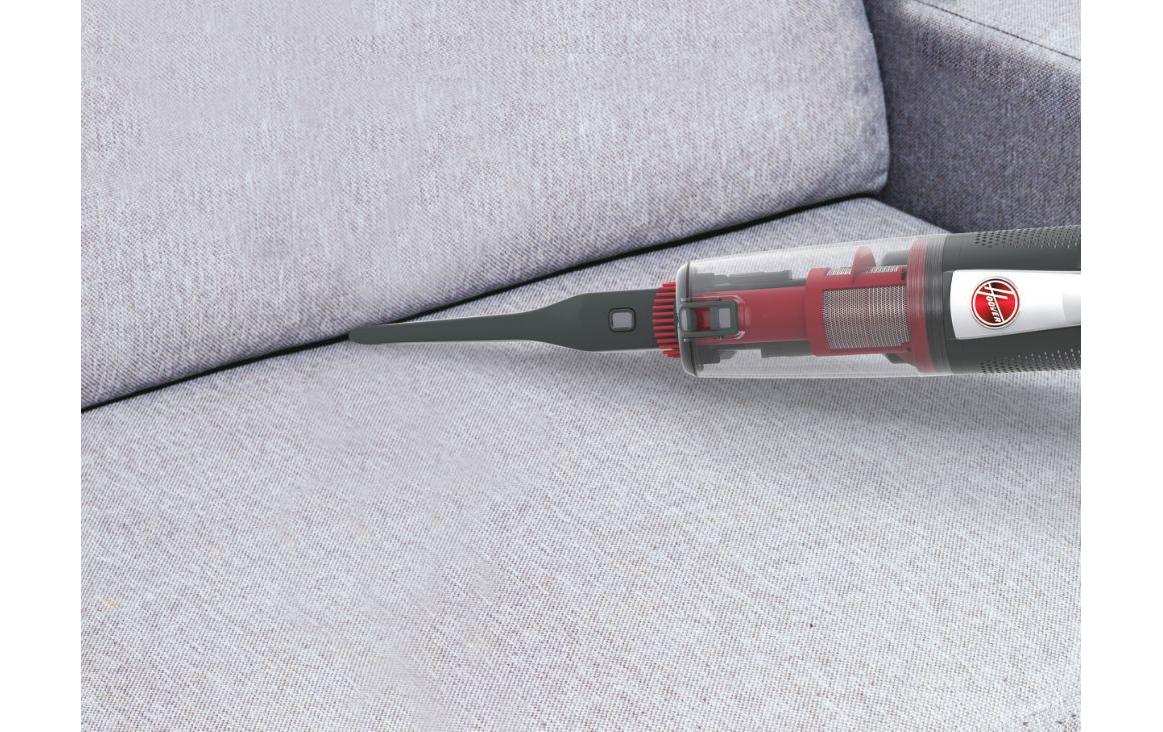 Akku-Hand- und Stielsauger HF522STH 011 Grau/Rot<br>Kompakter Besenstaubsauger ohne Kabel