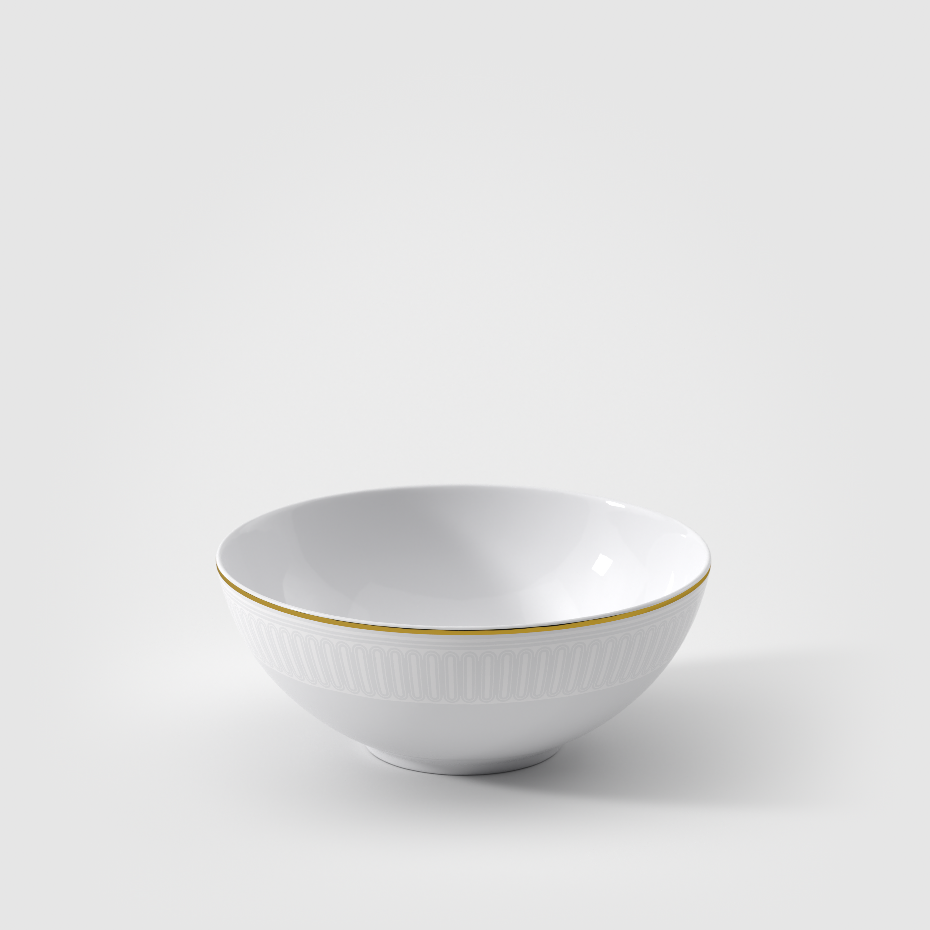 Chateau Septfontaines Dessert bowl White, 8.2 oz, Premium Bone Porcelain