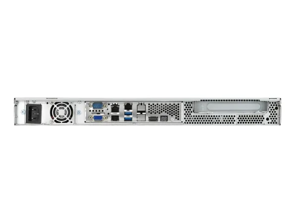 ASUS RS100-E11-PI2 - Server - rack-monterbar - 1U - envejs - uden CPU op til - RAM 0 GB - ingen HDD - AST2600 - Gigabit Ethernet - intet OS - skærm: ingen - sølv