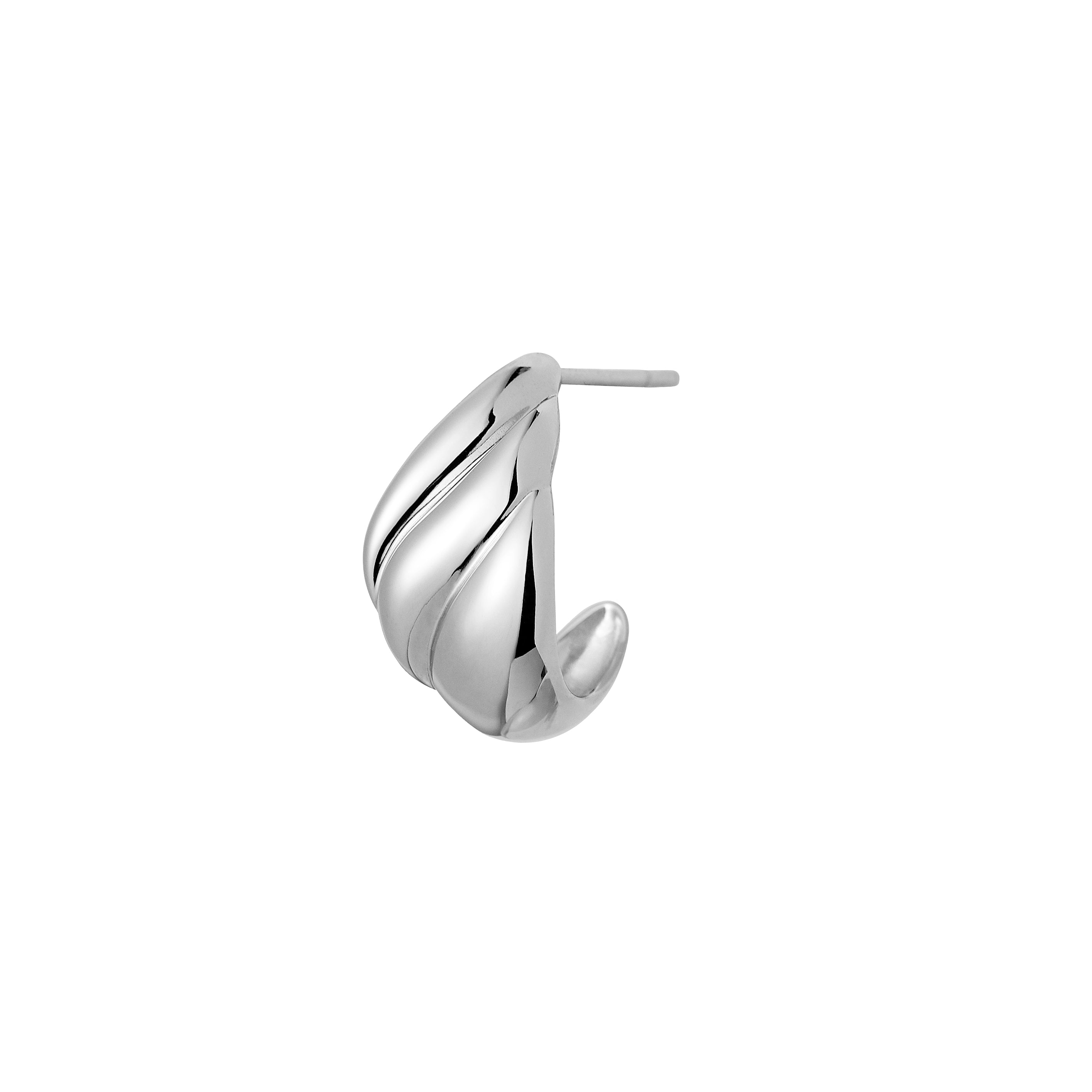 Stine A Jewelry  Velvet creol - sølv