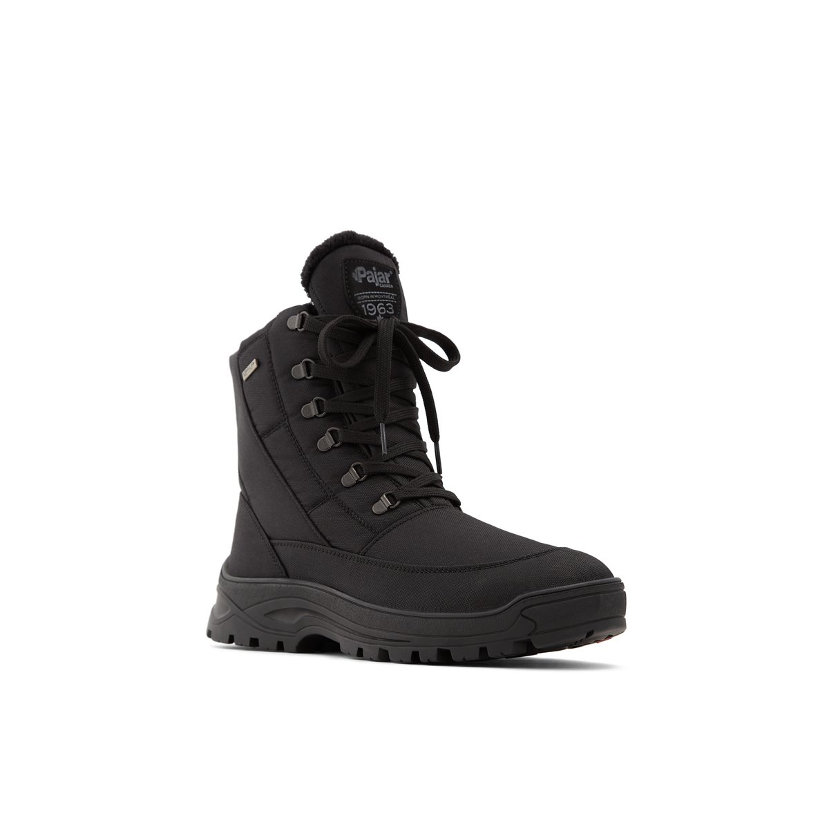 PAJAR-Eric-Boots bas-moillet - Talon plat - Noir