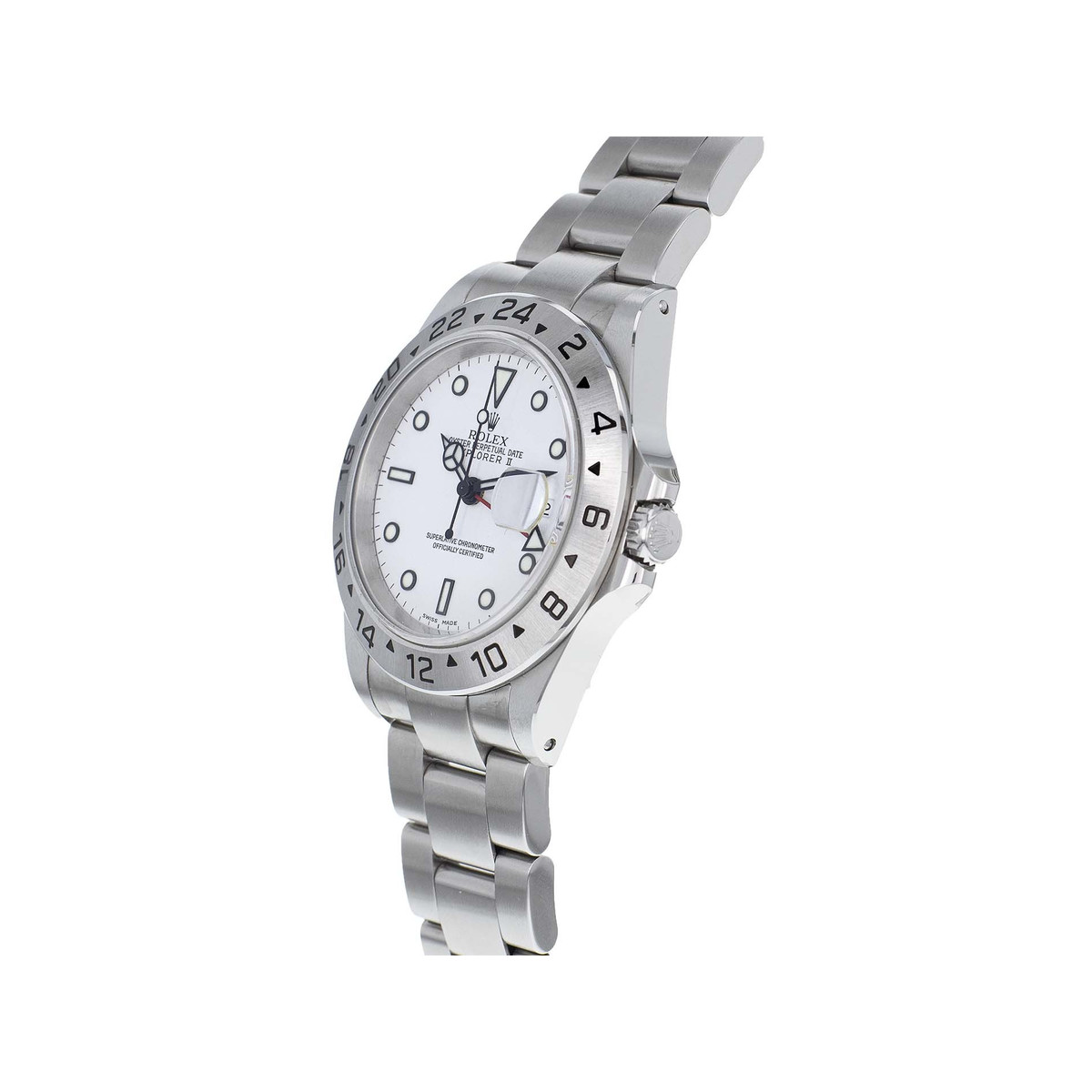 Montre d'occasion Rolex Explorer homme automatique acier