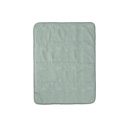 Couverture berceau Jungle jambo - Ash green - JOLLEIN
