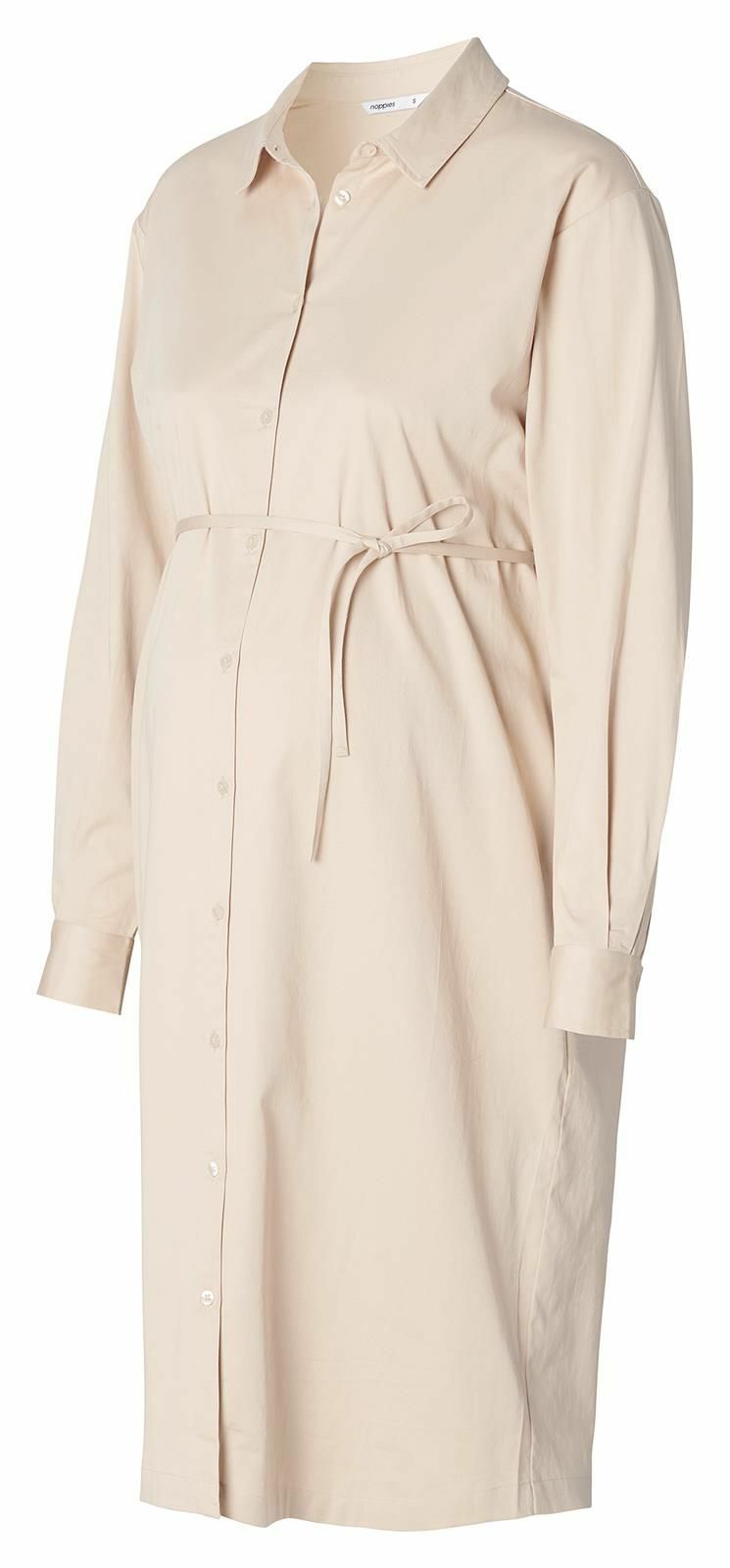 Noppies Maternity Jurk met voedingsfunctie Akaya - Light Sand