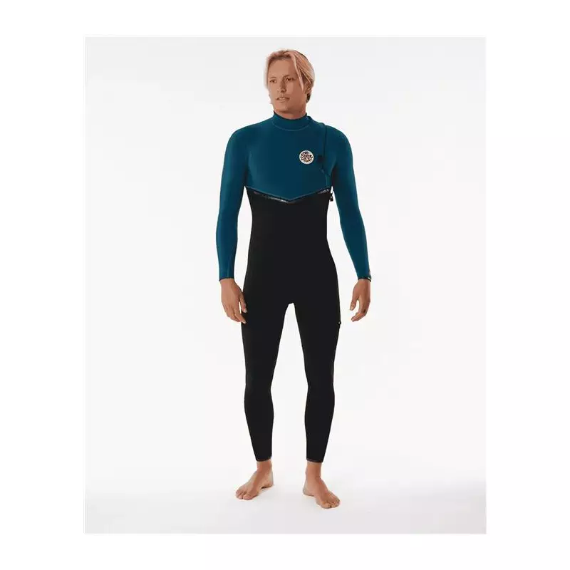 Combinaison intégrale RIPCURL E Bomb 43Gb Z/Free Stmr Blue Green