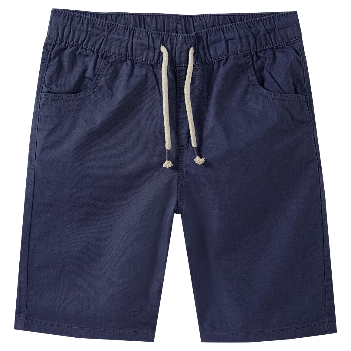 Famy Jungen Shorts mit Tunnelzug dunkelblau