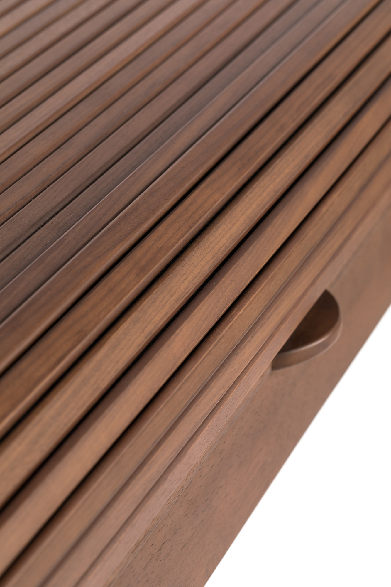 Zuiver bureau Barbier Walnoot