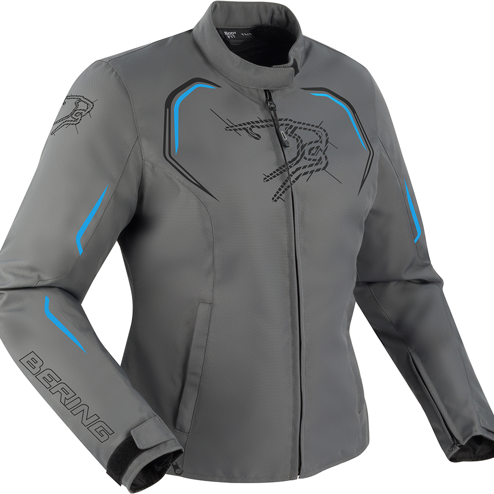 Bering - Blouson Femme Lady Dundy Gris / Bleu