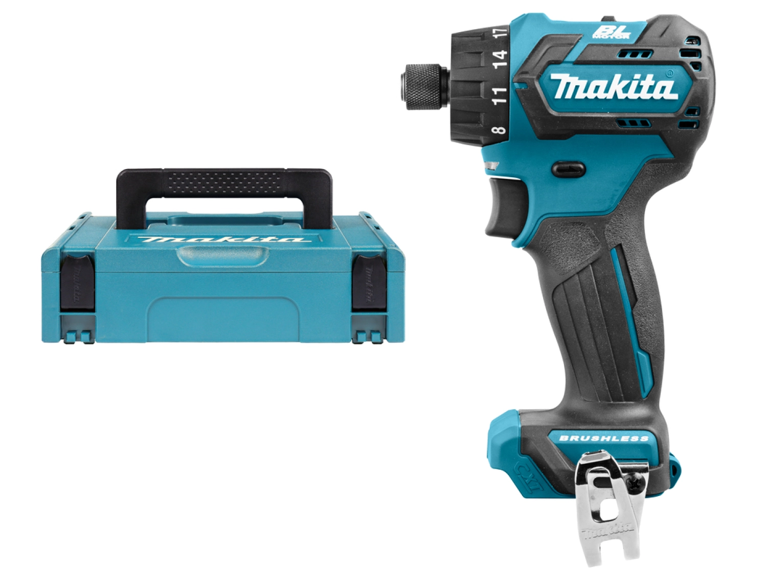 Makita DF032DZJ 10,8V Li-Ion accu Boor-/schroefmachine body in Mbox - koolborstelloos