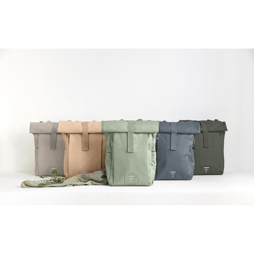 Sac à dos RollTop Up Vert Argenté - LASSIG