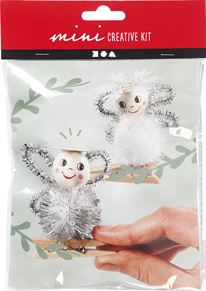 Mini Diy Kit - Engle På Klemmer
