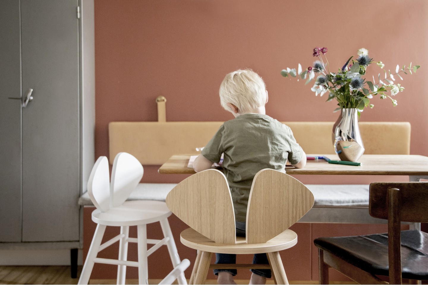 Nofred - Mouse Junior Høj Stol - Oak