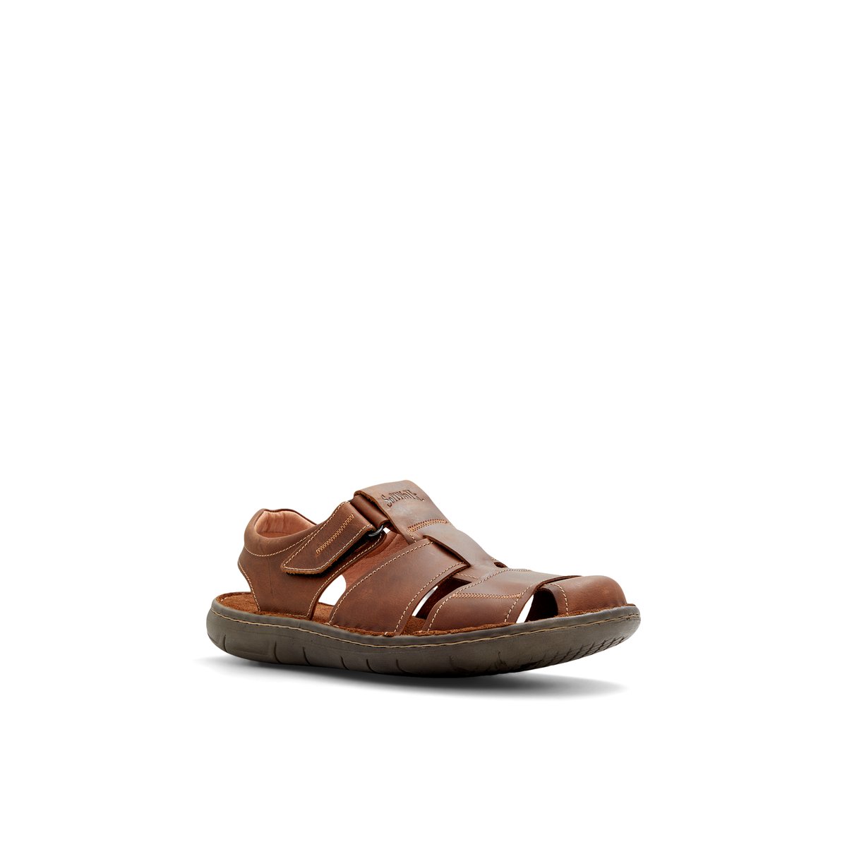 SOFT WALK-Ibelakath-Sandales de pêcheur - Talon plat - Marron