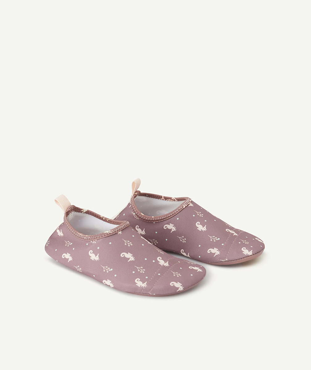 FRESKchaussons de plage anti-uv bébé fille violet
