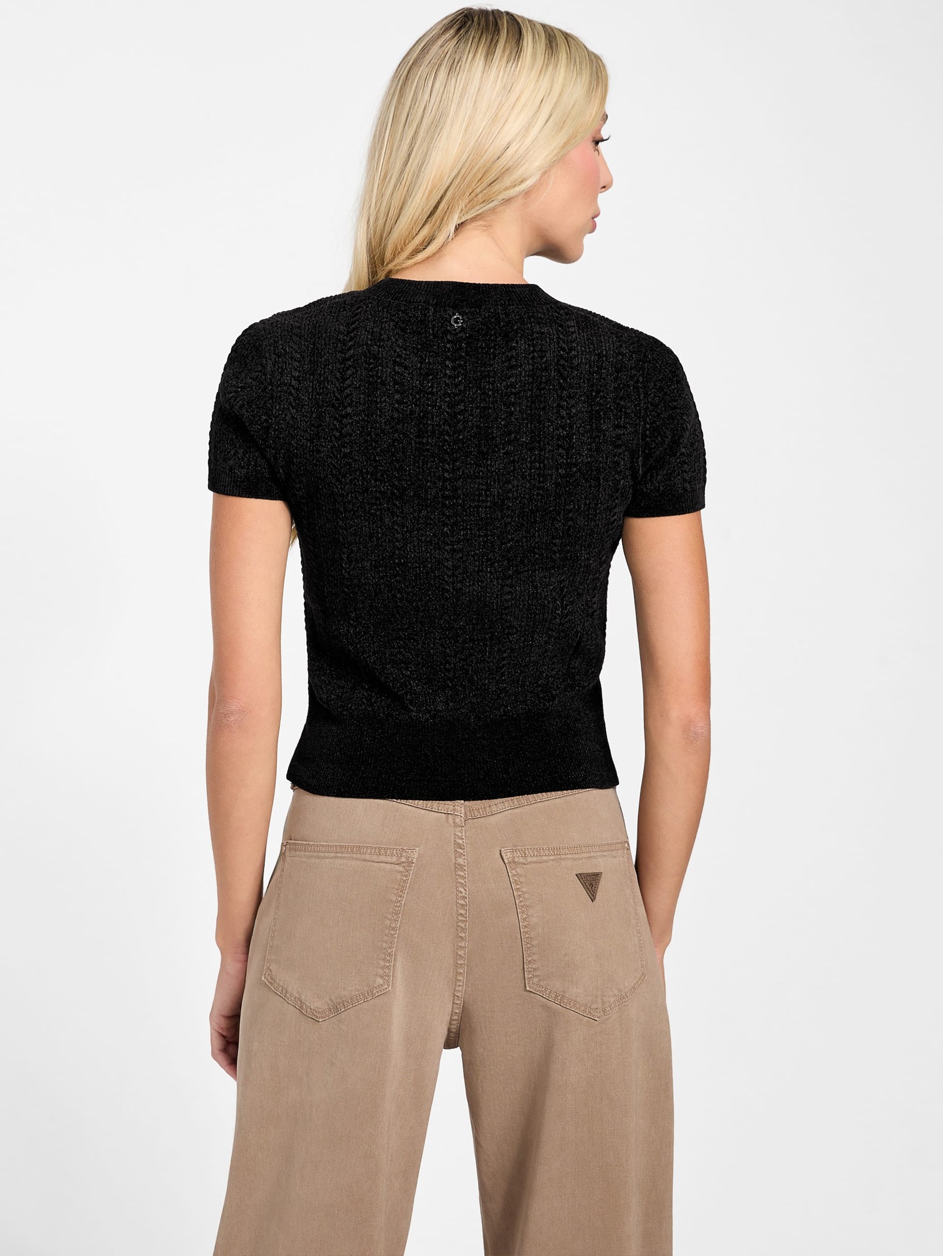 Blusa de malha de chenille Eco Marcie