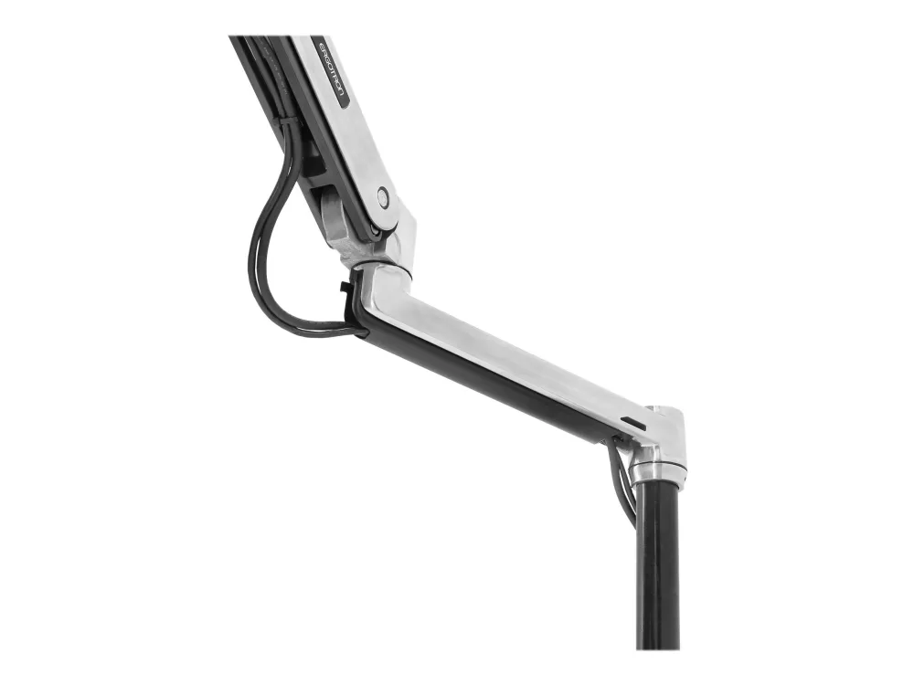 Ergotron WorkFit-LX - Stående skrivebordsomformer - poleret aluminium