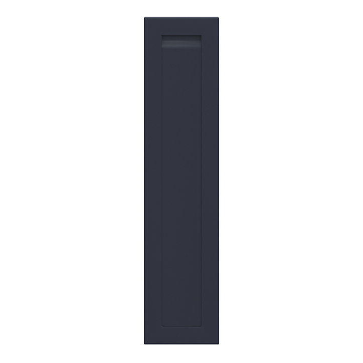 Porte de colonne de cuisine Garcinia bleu mat L. 30 cm x H. 130 cm GoodHome