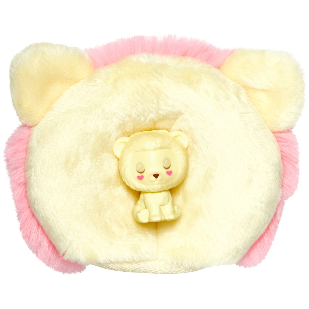 Barbie Cutie Reveal Cozy Cute Tees Puppe mit Löwen-Plüschkostüm und 10 Überraschungen