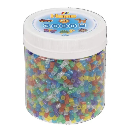 Hama Bügelperlen Volltonmix 3000 Perlen