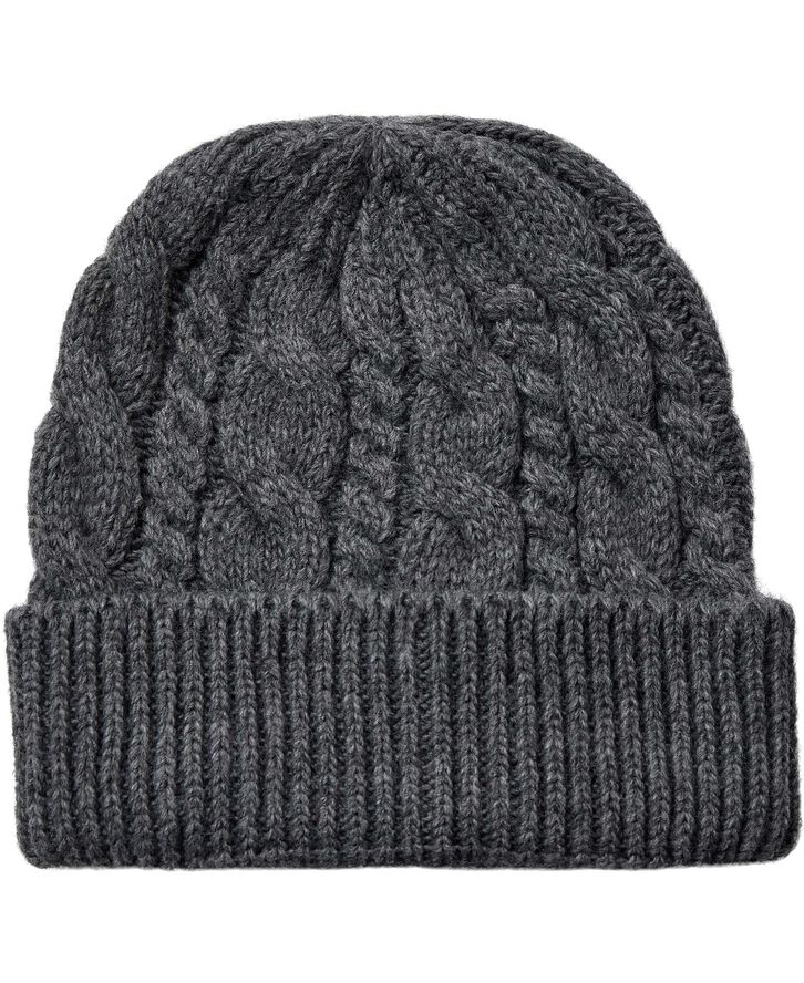 Magasin du Nord Collection Cable Hat Grey