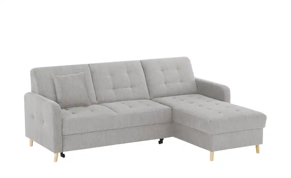Ecksofa Venus Grau, Steingrau rechts