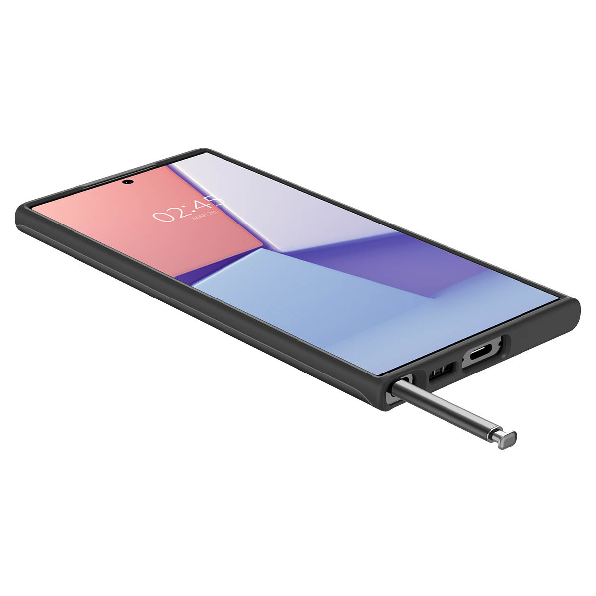 Samsung Galaxy S23 Ultra 5G Thin Fit Case Hülle (ACS05609) - Schwarz