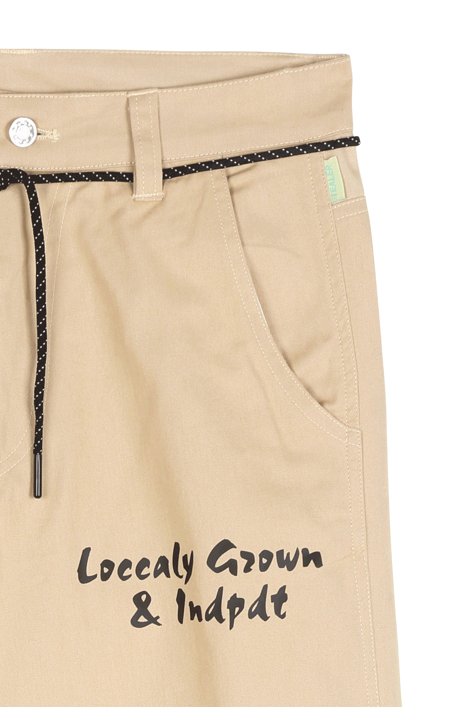 TEALER Pantalon  PT OVERCROOK PRINT Beige