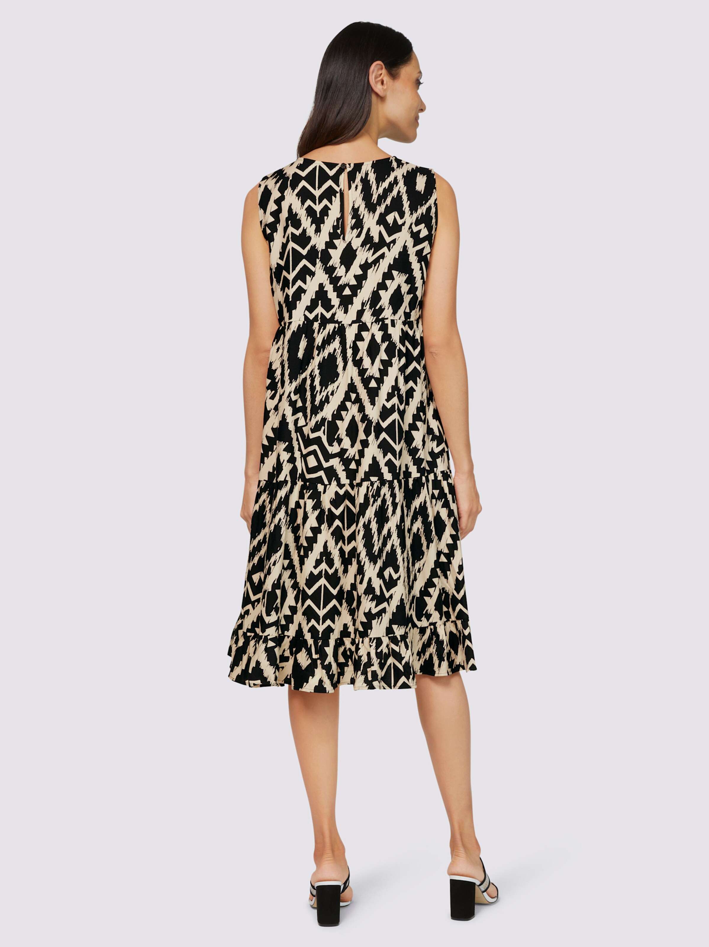 Druck-Kleid