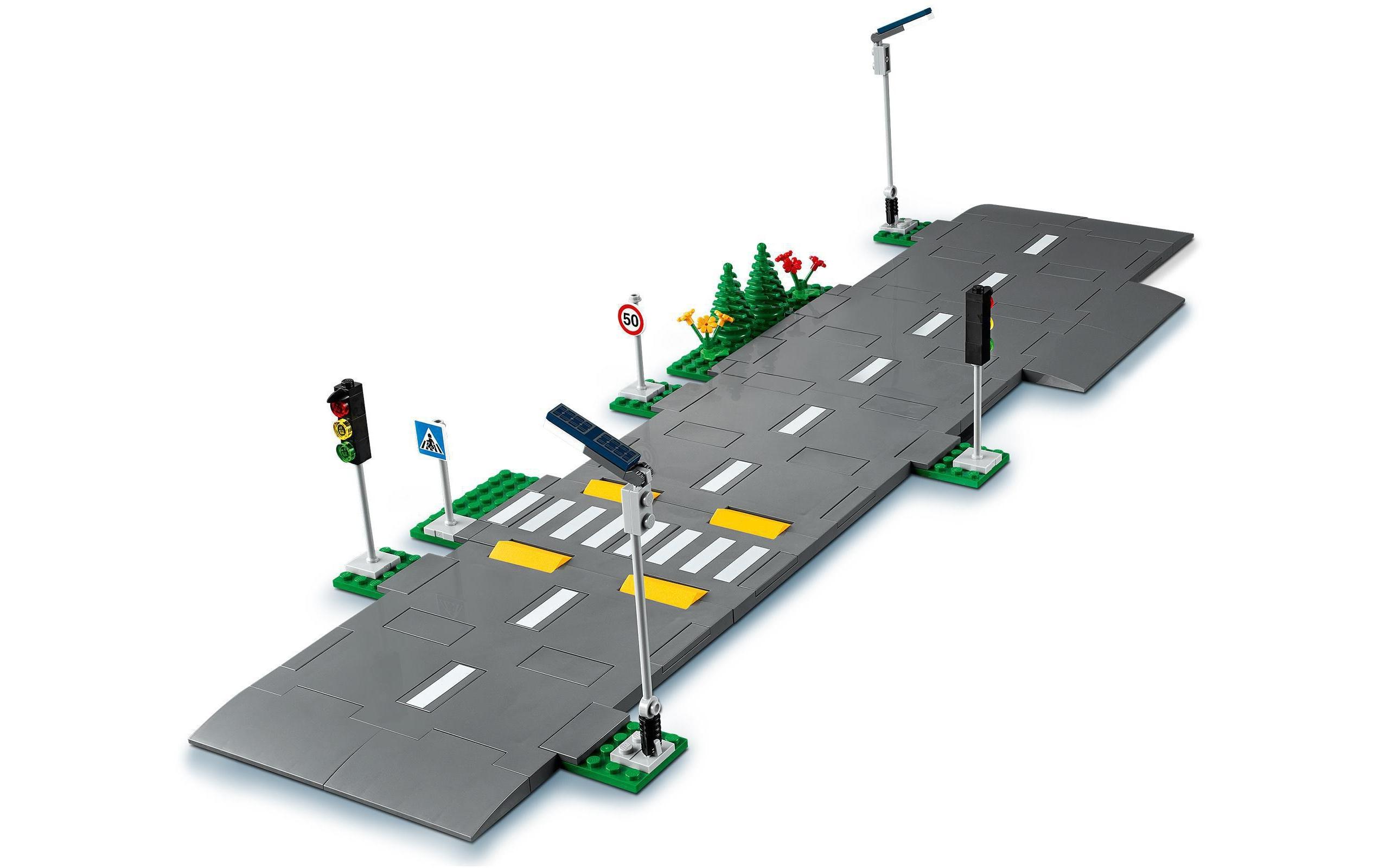 City Strassenkreuzung mit Ampeln 60304Zur Erweiterung der LEGO City Modelle