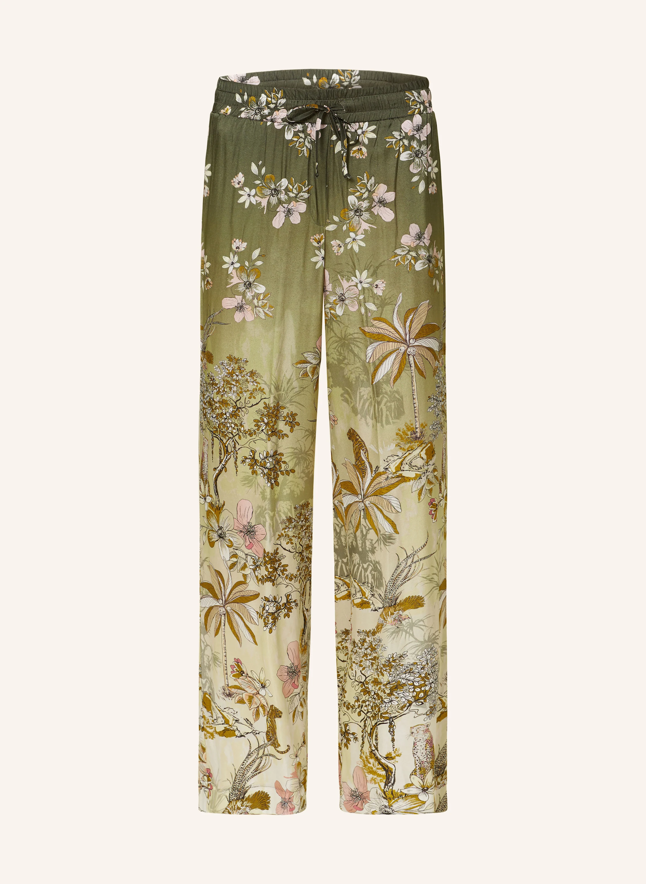SEM PER LEI Marlenehose aus Satin