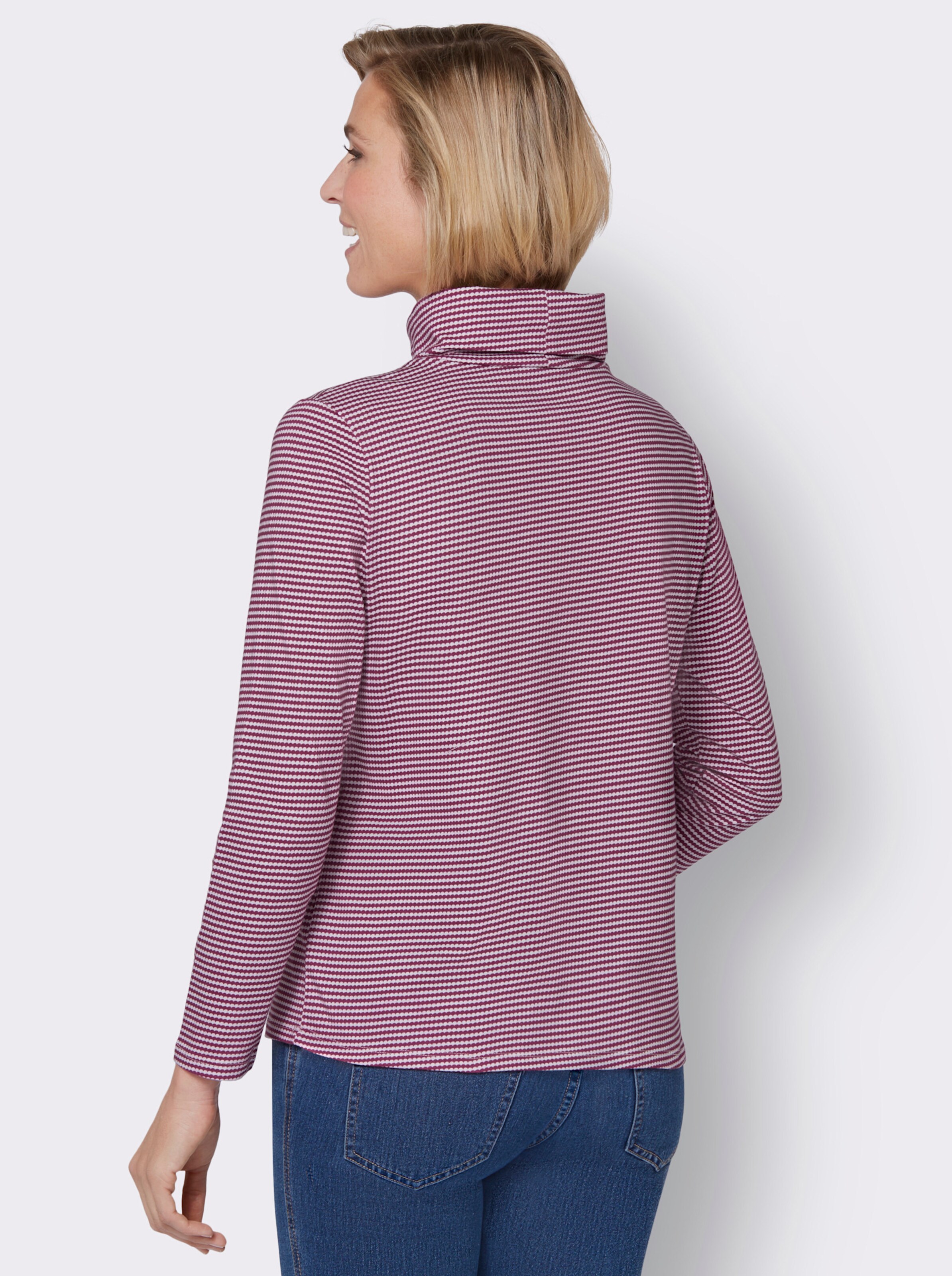 Rollkragen-Shirt