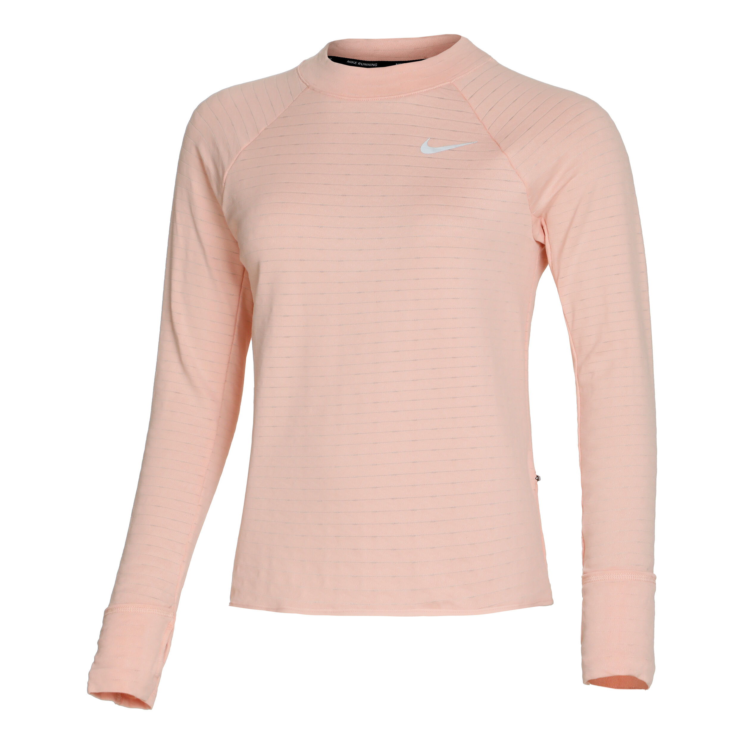 Nike Therma-Fit Element Crew Top De Course Femmes - Beige , Gris
