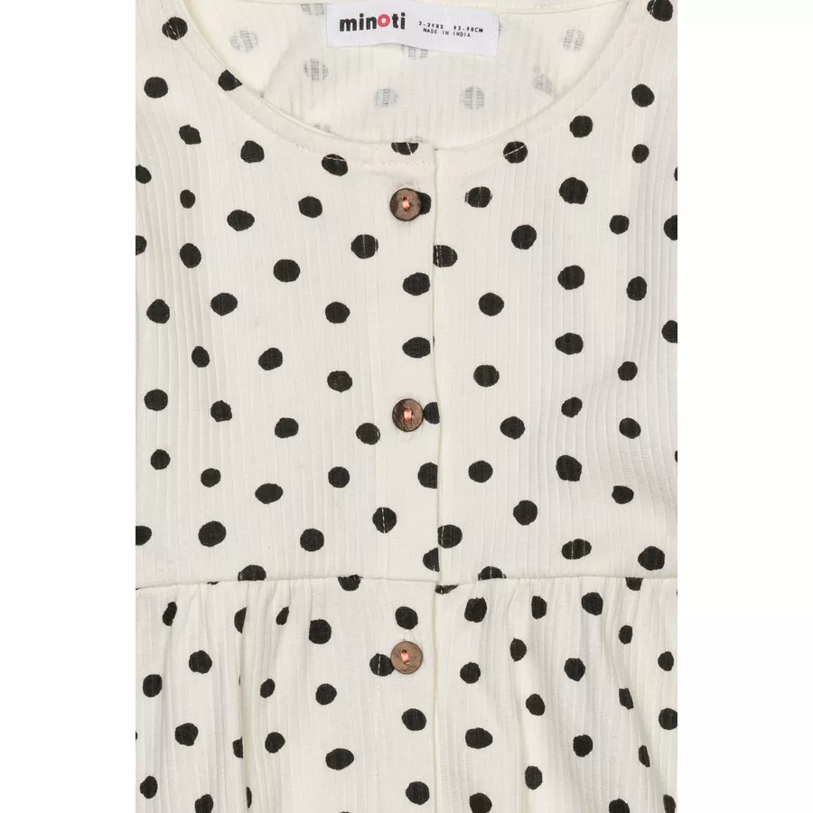 MINOTI Kleid Cremeweiß