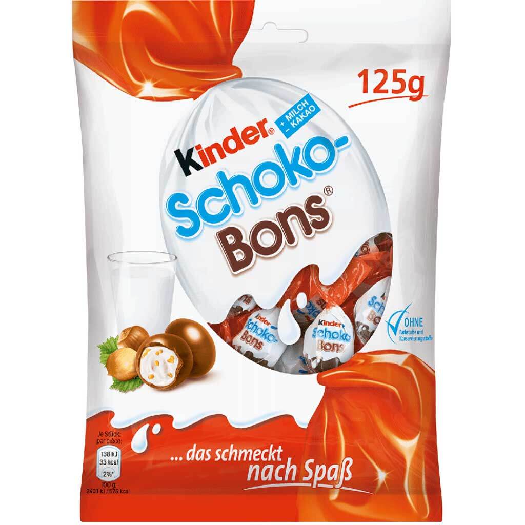 Kinder Schoko Bons 16x 125g = 2000g MHD:24.6.25