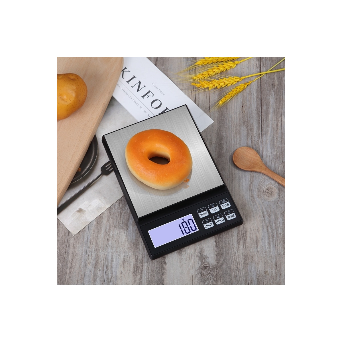 Liten digital vekt 3 kg/0,1 g