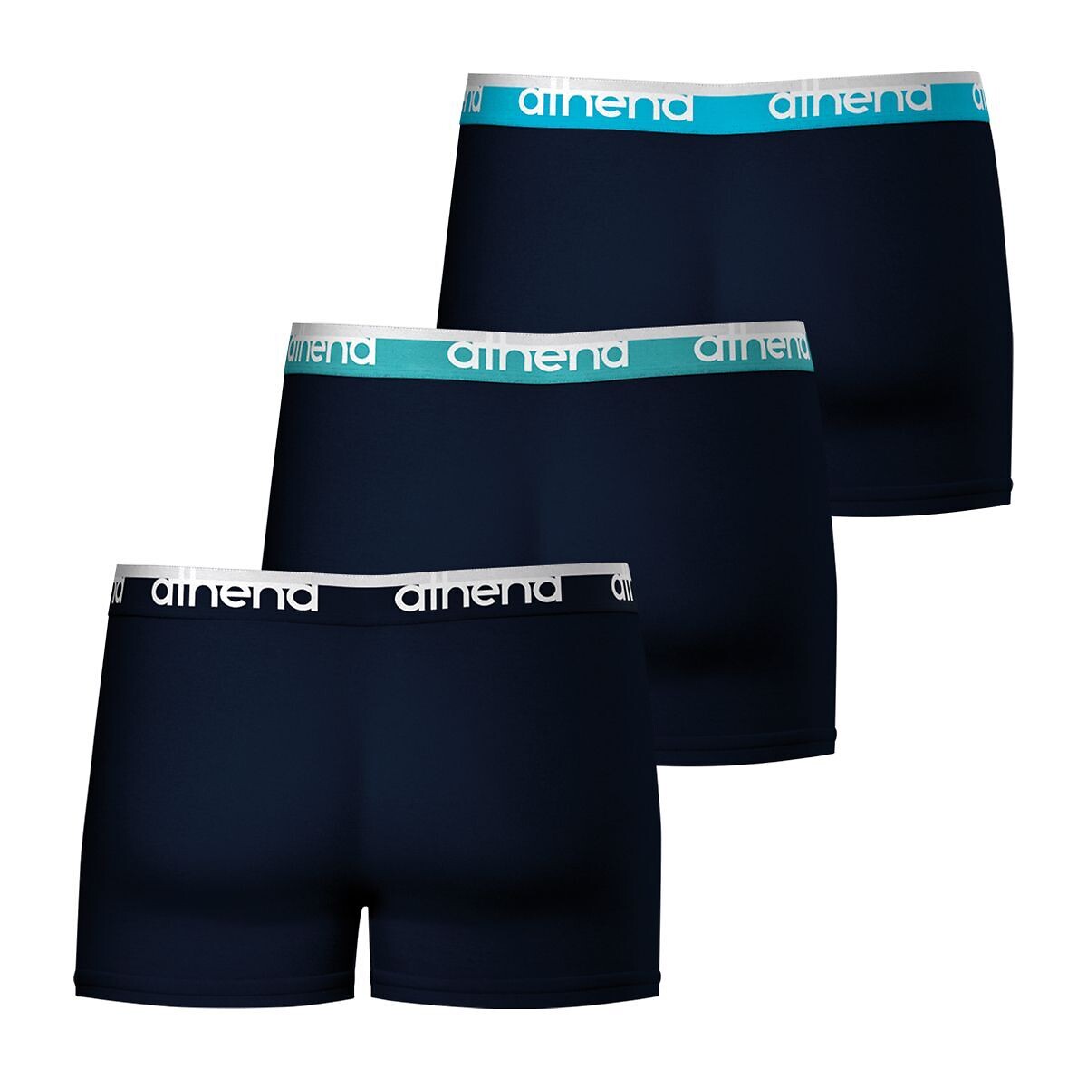 ATHENA<br>Conjunto de 3 cuecas boxer Easy Bio lisas