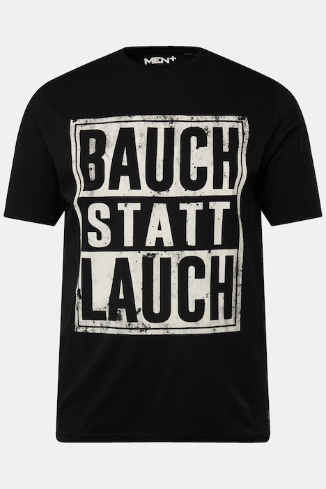 Men+ T-Shirt, Halbarm, Bauch, bis 8 XL