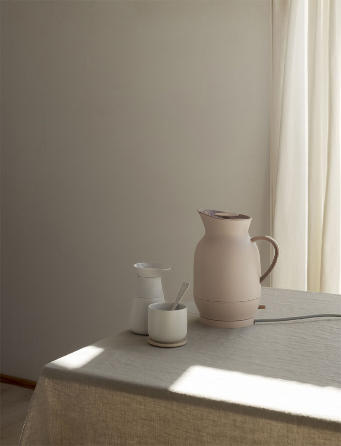 Stelton Amphora Elkedel, 1,2l Soft peach