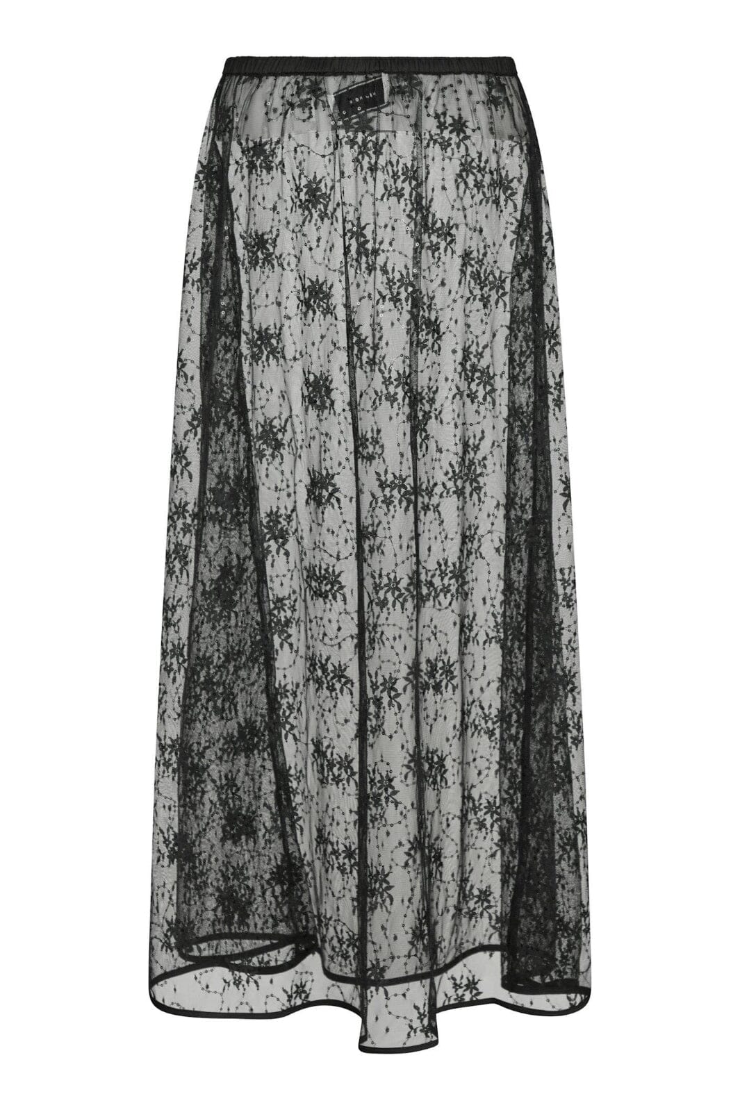 Neo Noir Loreta Lace Sequins Skirt 164611
