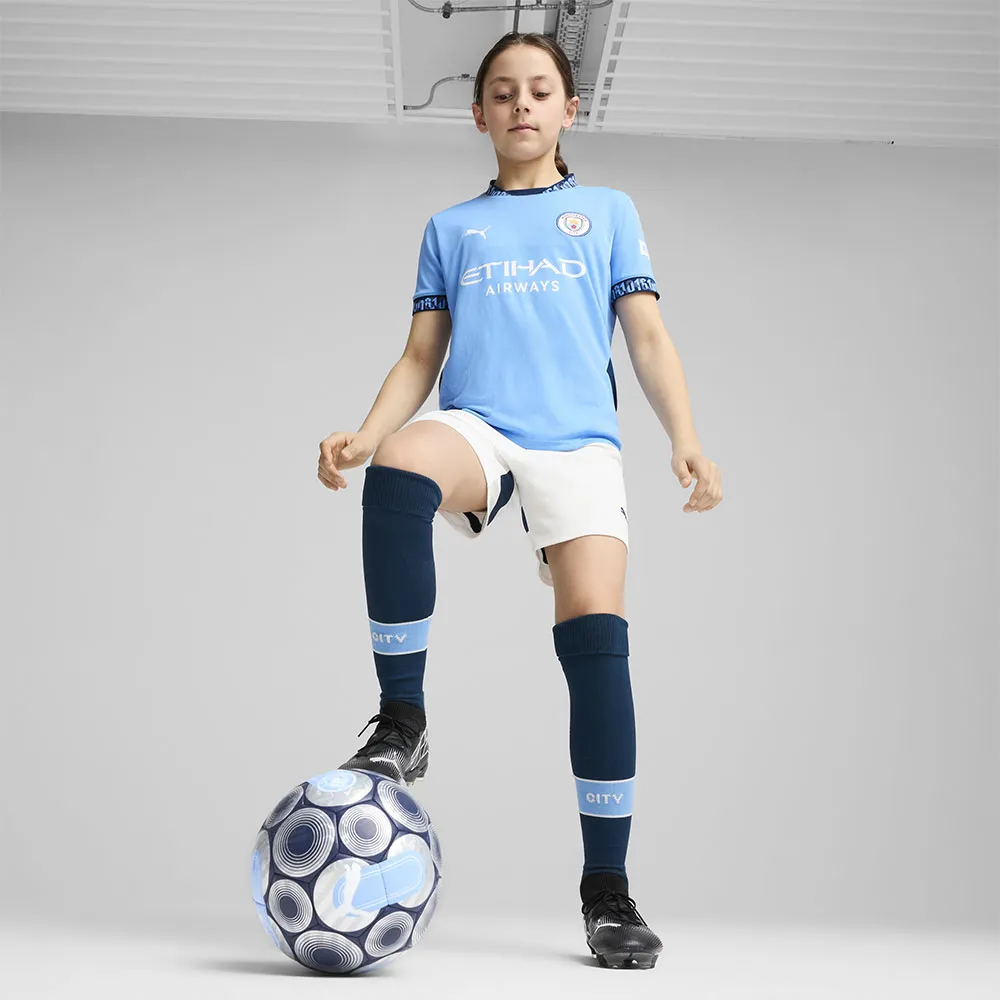 Camiseta infantil de manga curta Puma Manchester City FC Home