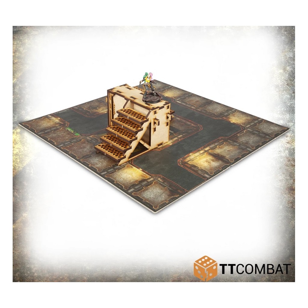 Iron Labyrinth Stairs
