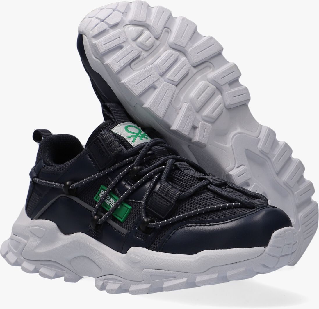 BENETTON blauwe benetton lage sneakers flow