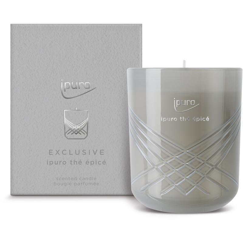 ipuro Duftkerze Exclusive, 270 g, thé epicé