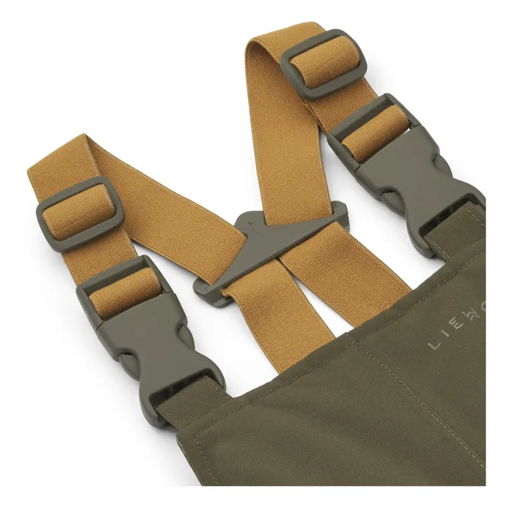 Liewood Salopette de Ski Matières Recyclées Sejr | Vert kaki