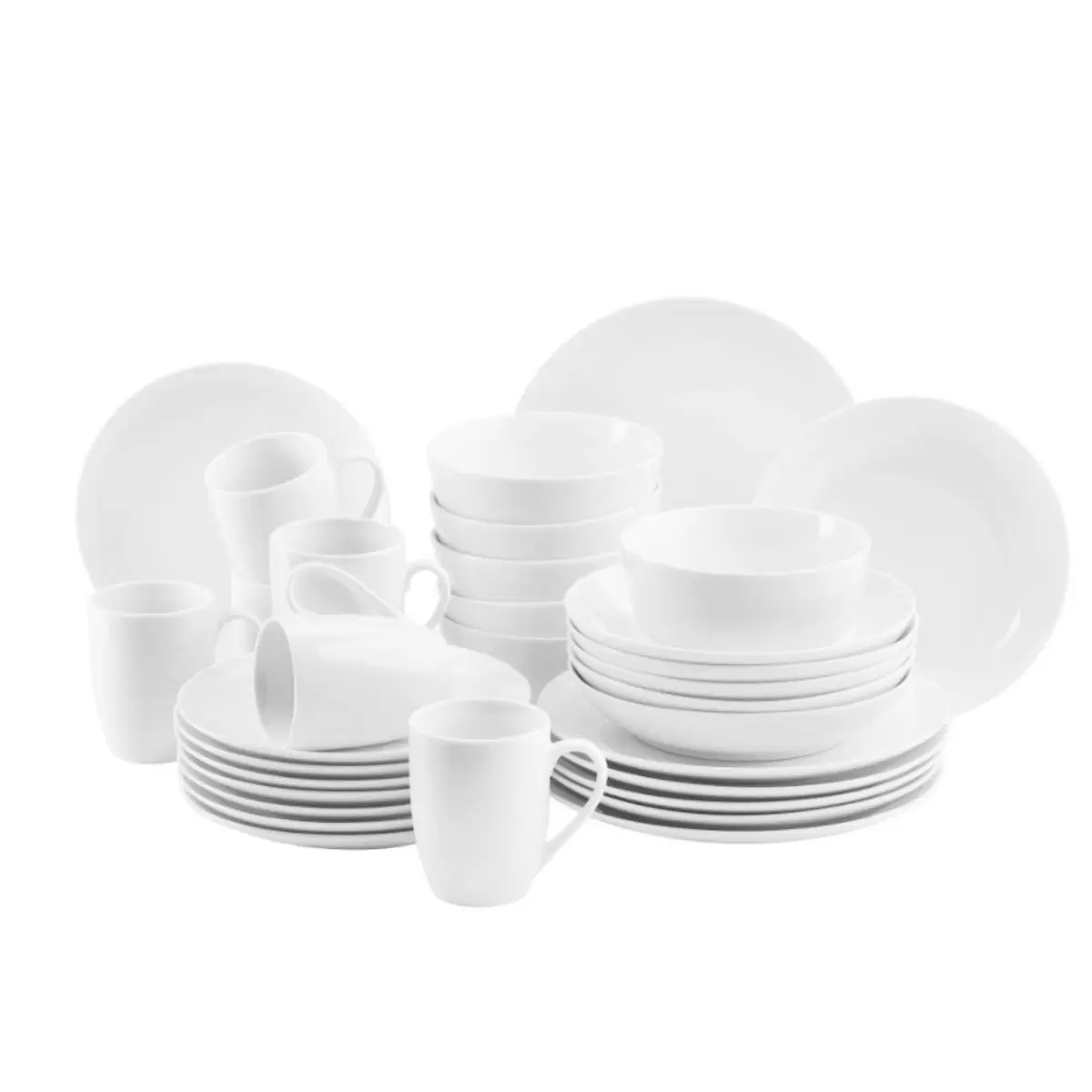 Kombiservice 30-tlg. BARCA weiss