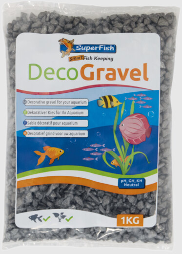 Superfish Deco Grind Glamour Grijs 1kg  | Aquariumgrind