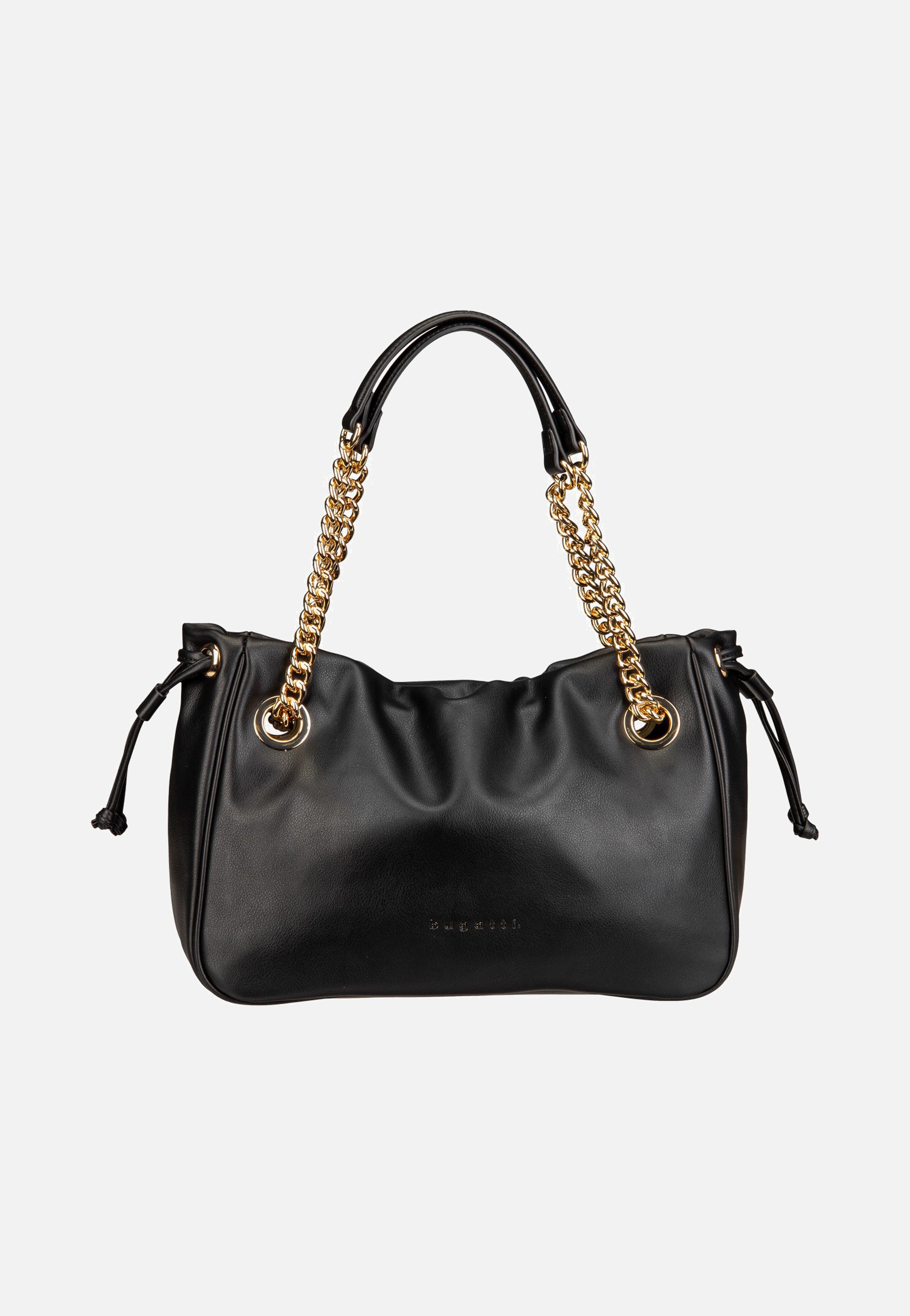 Leni Shoulder Bag M Black - Umhängetasche