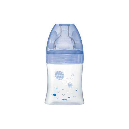 Biberon Sensation tétine plate   Mer        150 ml   de               Dodie